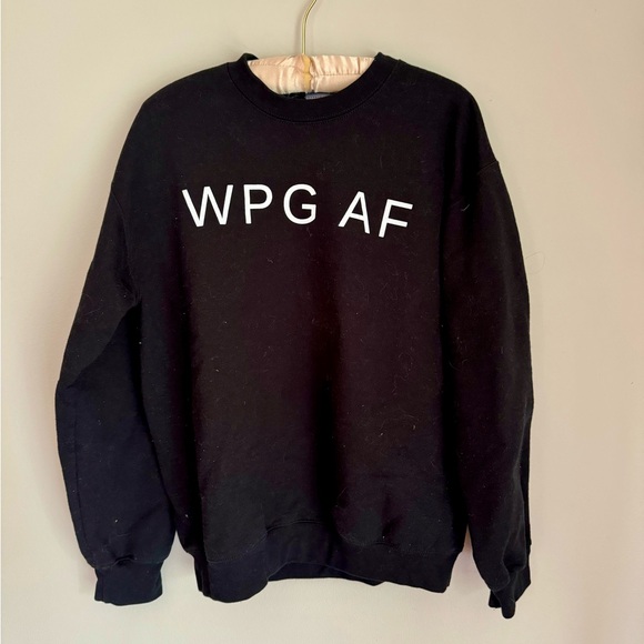 WPG AF Crewneck Black Sweatshirt - Picture 4 of 7